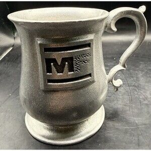 Vintage Wilton Armetale Pewter Stein Mug Massey Ferguson MF Logo USA Tankard NOS
